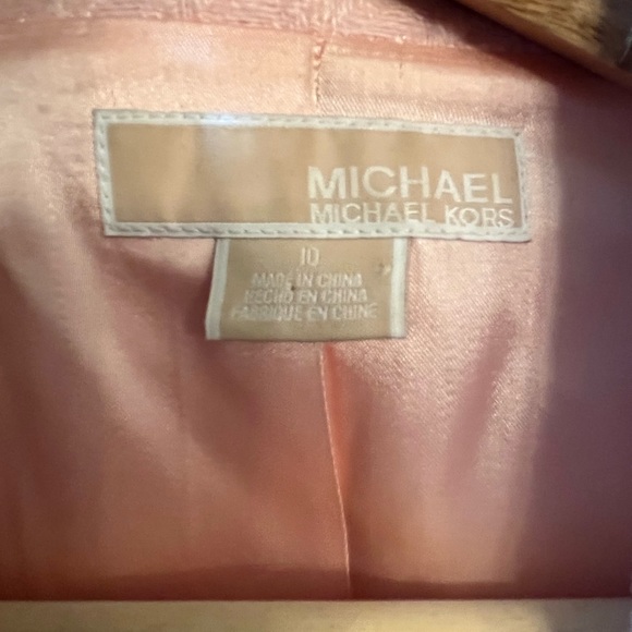 Michael Kors Pink Blazer Women’s size 10 - Picture 2 of 3